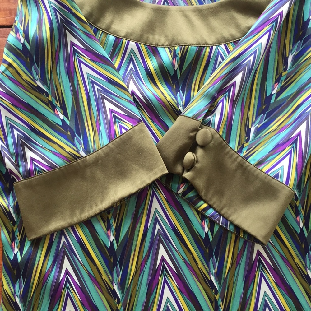 Calypso Silk Minidress View 3